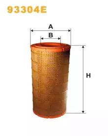 WIX FILTERS 93304e -  Воздушный фильтр